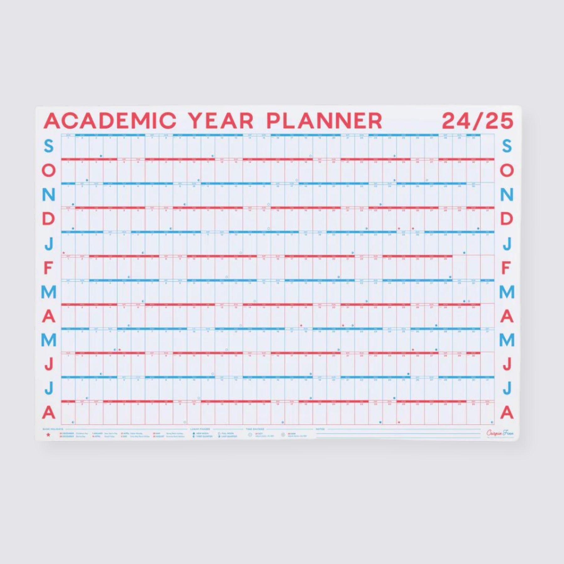 2024 2025 Academic Year Wall Planner Papersmiths 2024-2025-academic-year-wall-planner-papersmiths