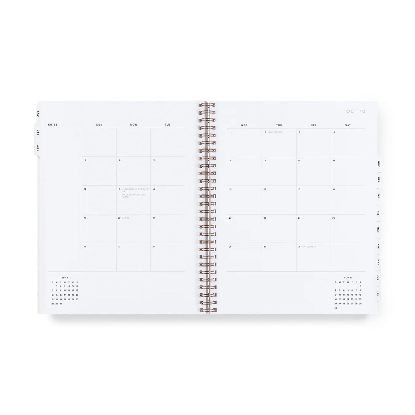 Academic Year Task Planner - Oxford Blue