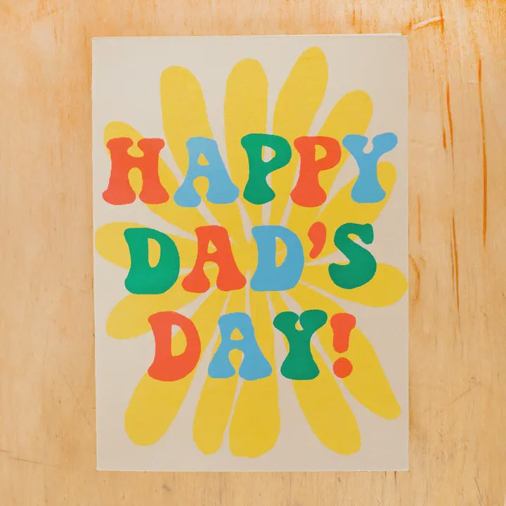 Happy Father's Day Card Sunflower