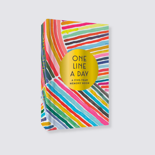 Rainbow Print 5 Year Journal One Line a Day