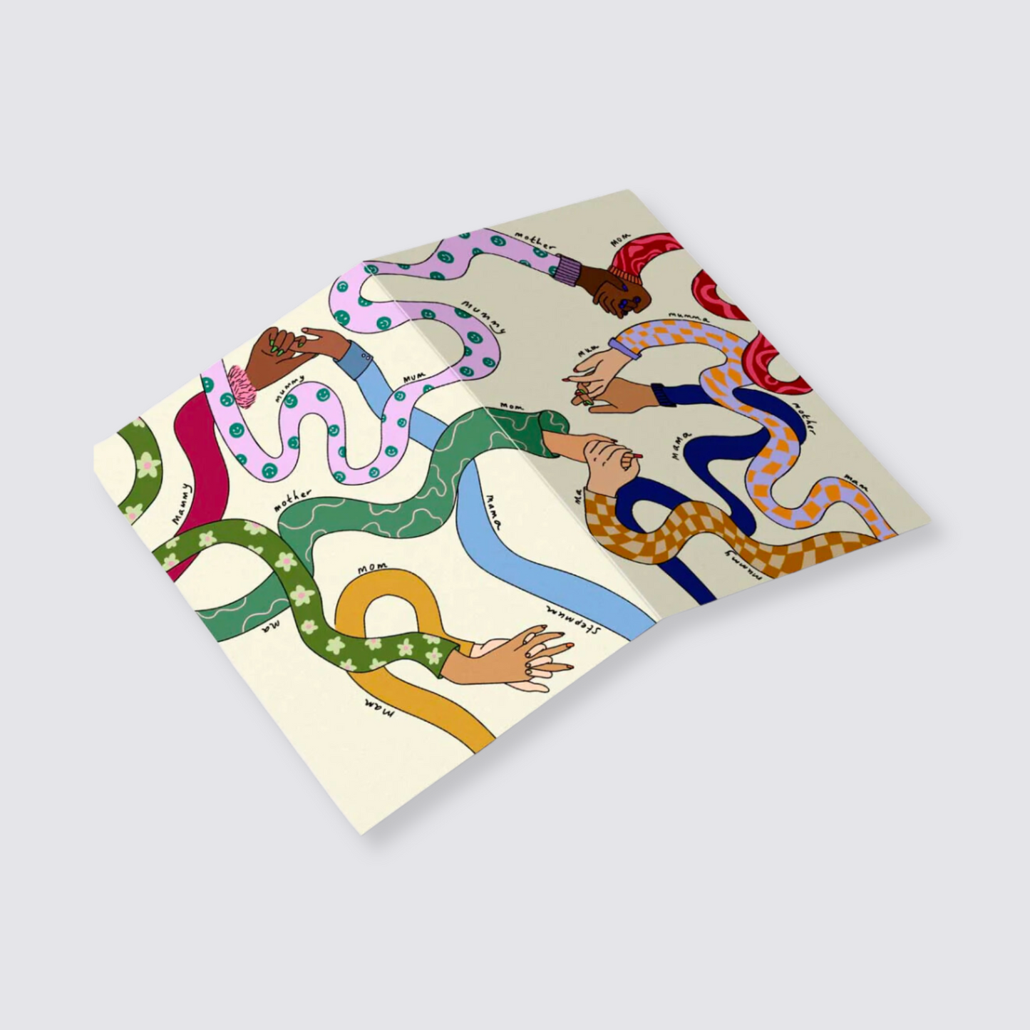 All the mums mother's day card