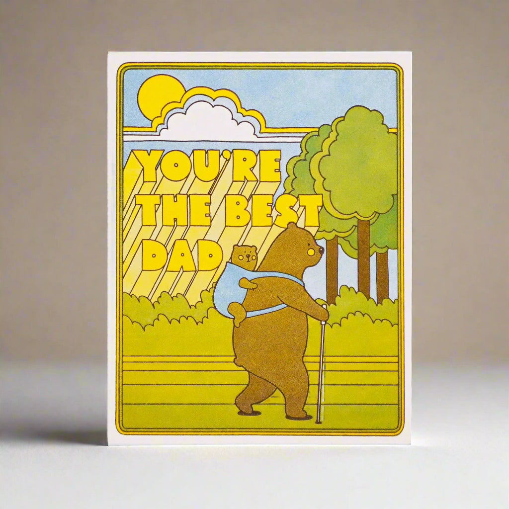 Bear Cub Fathers ay Card