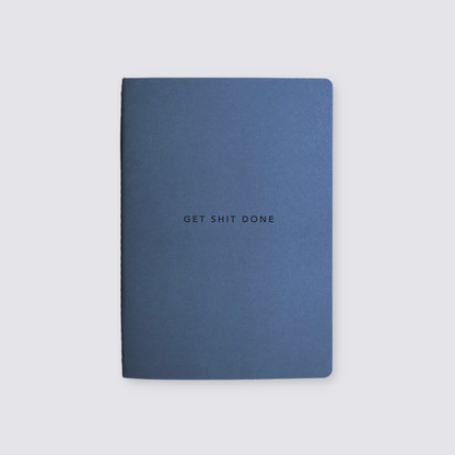 Blue a6 notebook