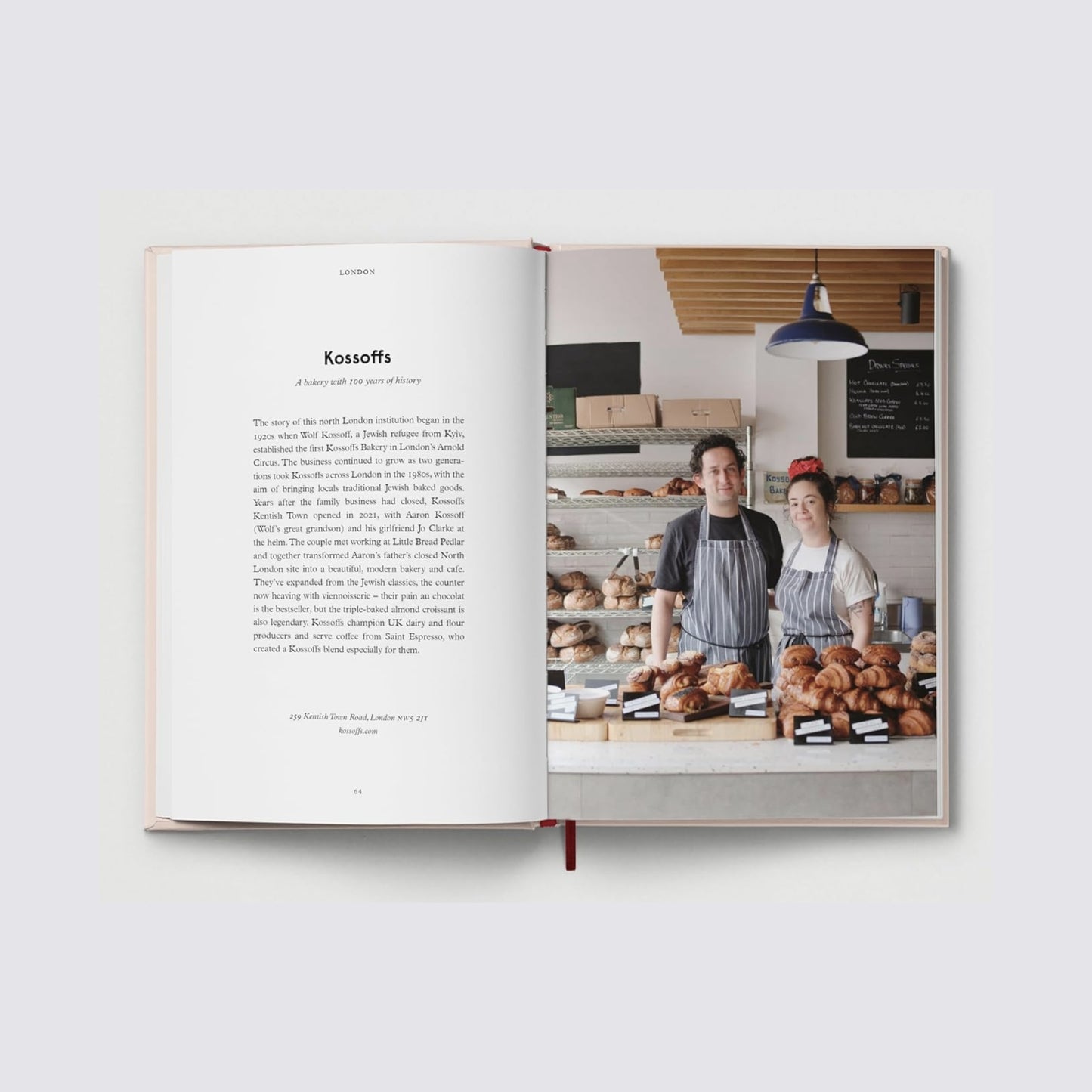 Page About Kossoffs Bakery