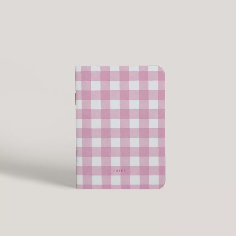 Swinging Candy Pink Pocket Notebook - Plain