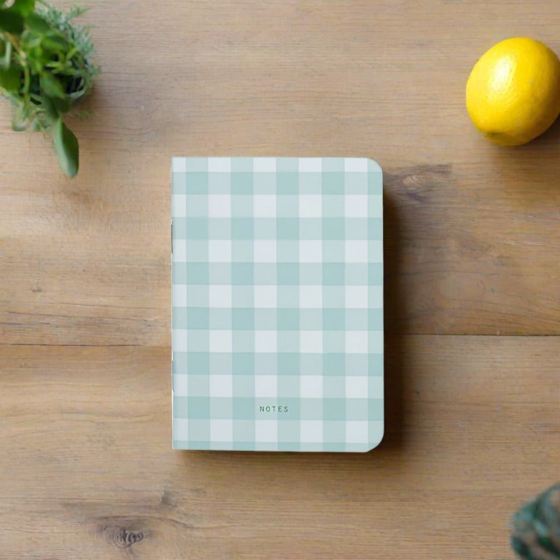 Swinging Spring Green Pocket Notebook - Plain