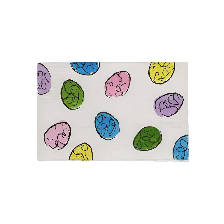 Easter Eggs Greetings Card