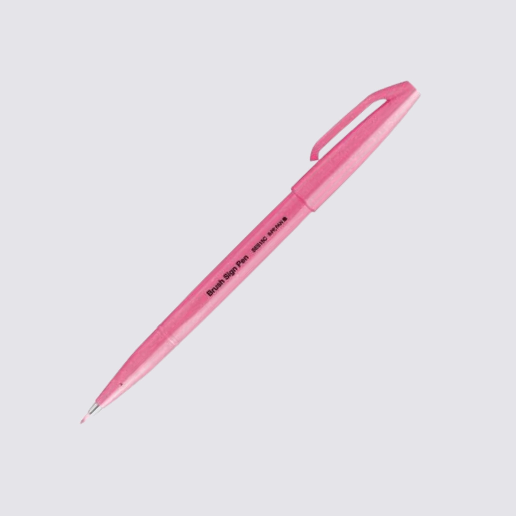 Fluor pink Brush Pen