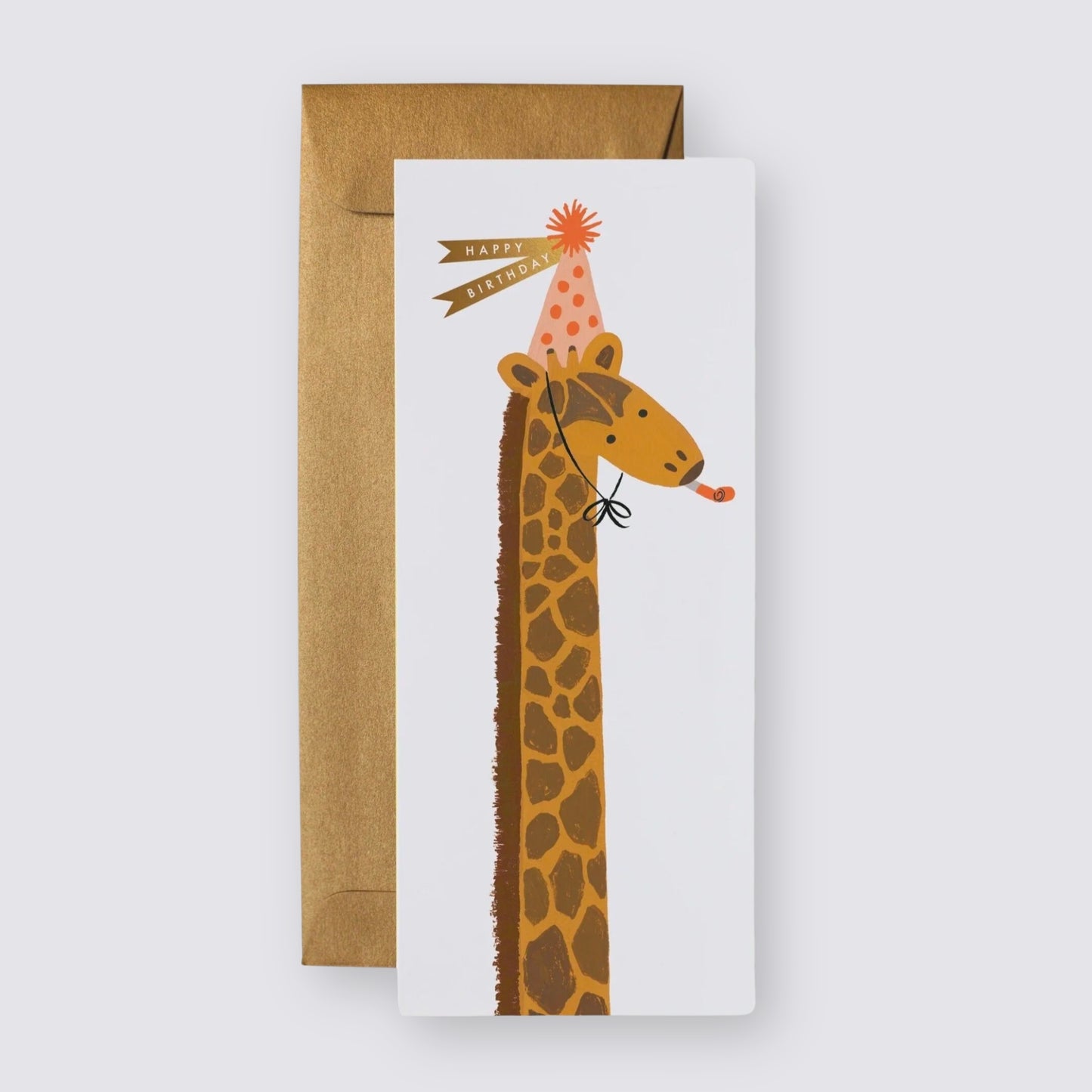 Giraffe Birthday Card