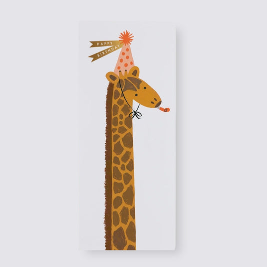 Giraffe Birthday Greetings Card