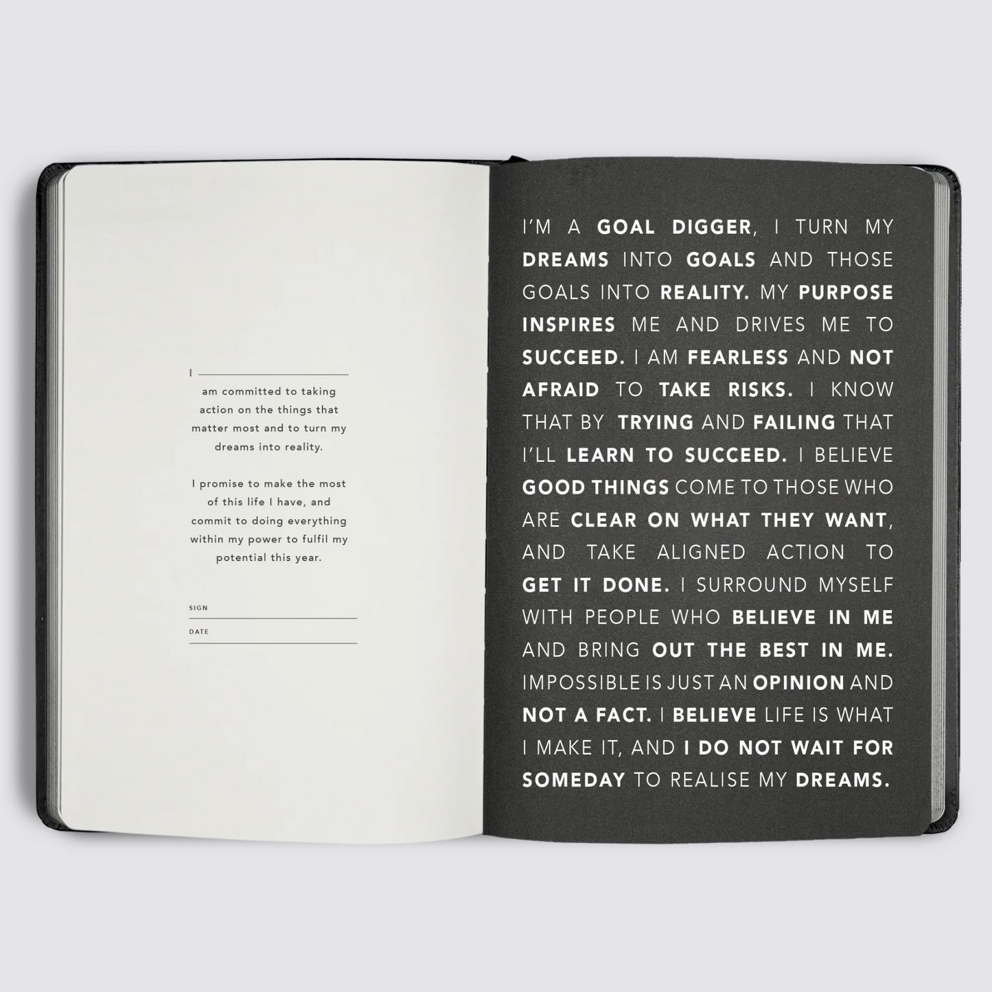 Weekly goal planner diary 2024