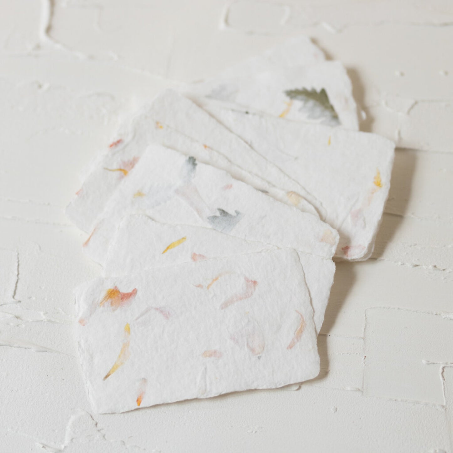 Handmade Paper Placecards - Set of 10 / Fern