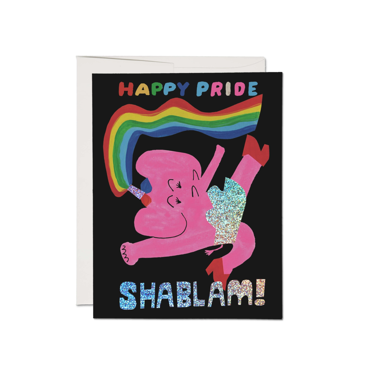 Shablam Greeting Card