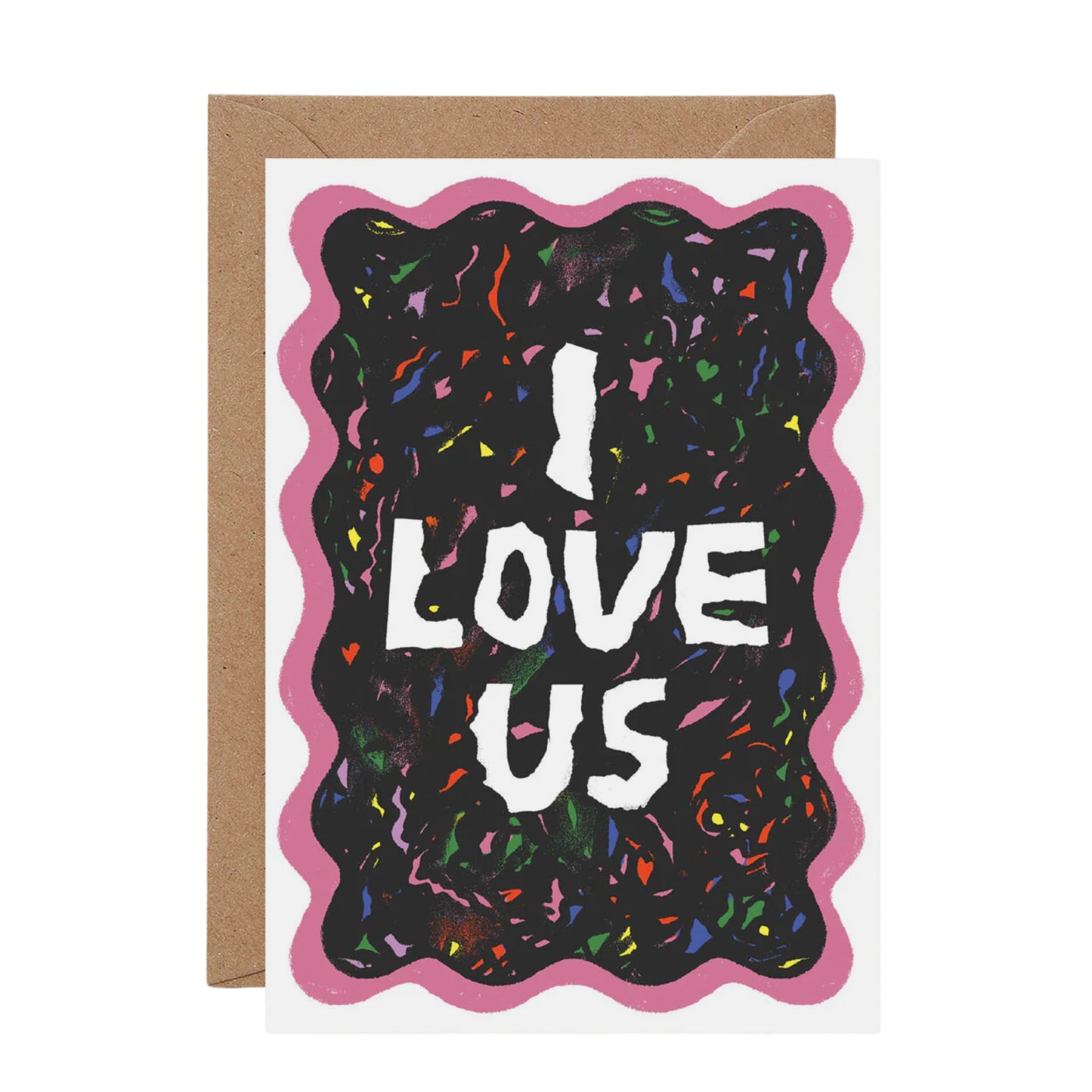 I Love Us Card