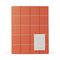 Uma Ruled Notebook - Large / Orange Check