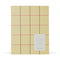 Uma Ruled Notebook - Large / Yellow Check