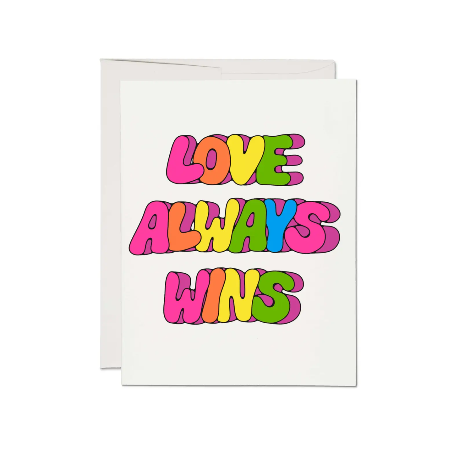 Love Always Wins Greeting Card