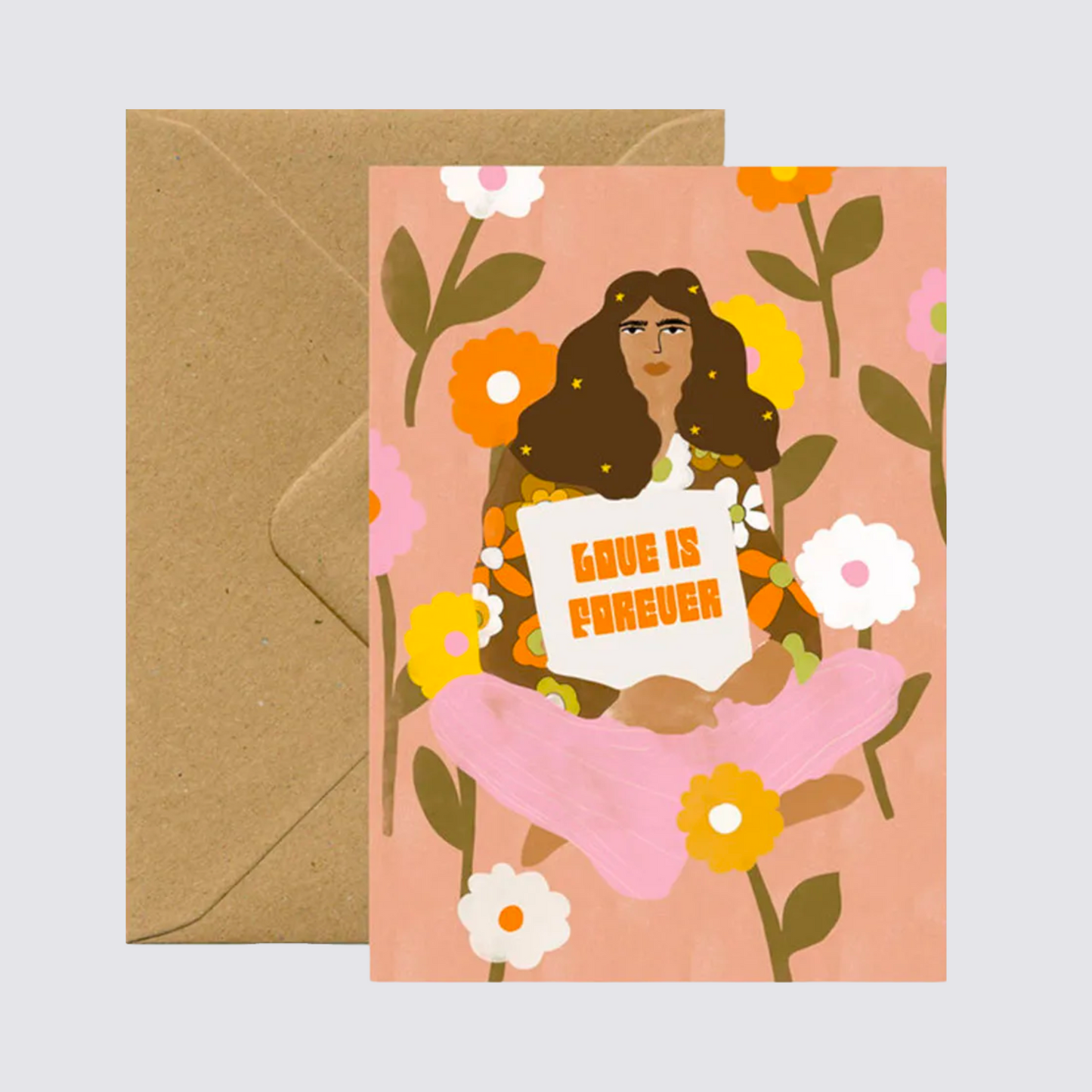 Love Is Forever Greetings Card