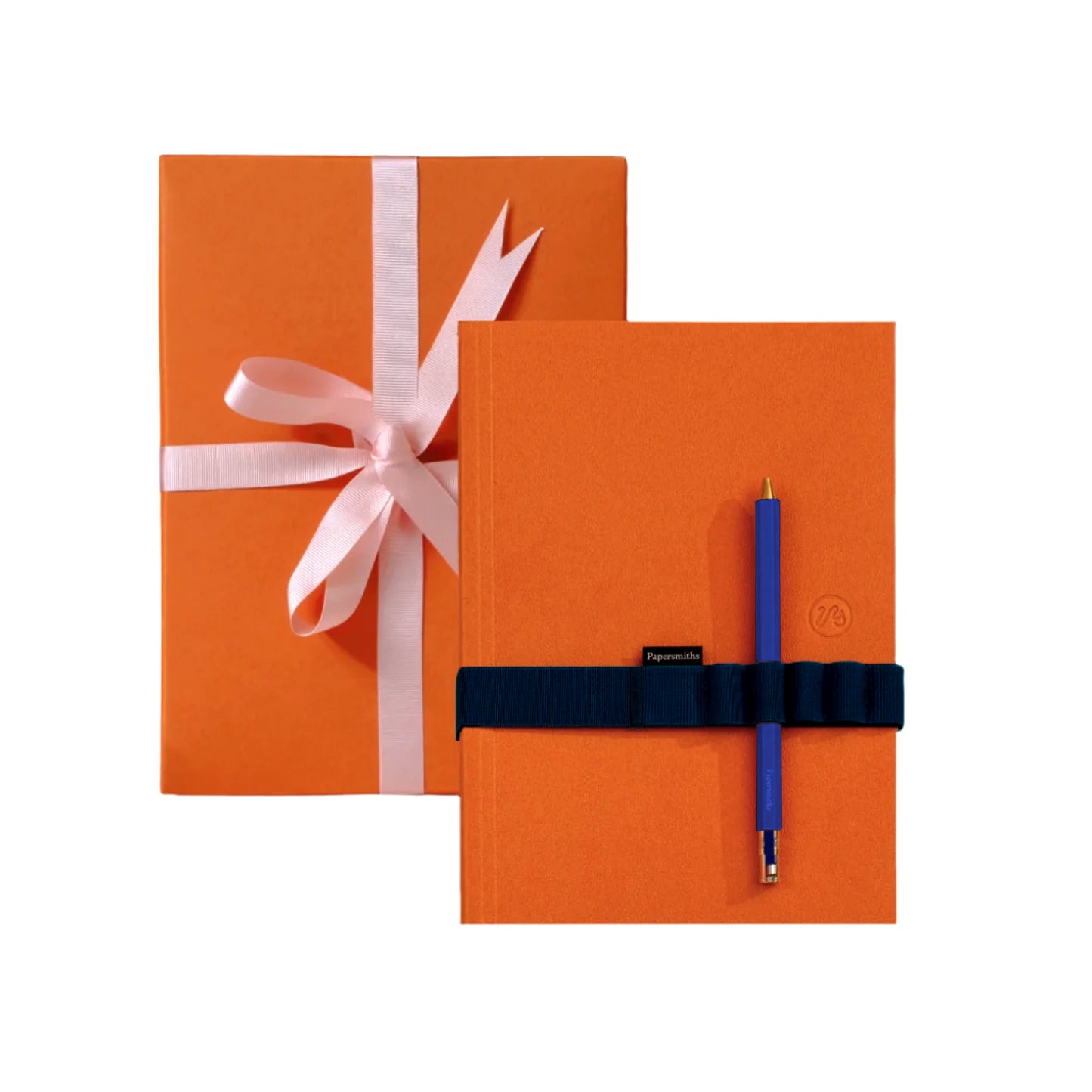 Luxury Gift Set Orange Notebook