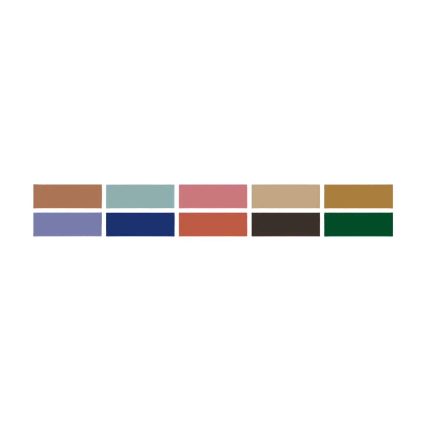muted colour palette