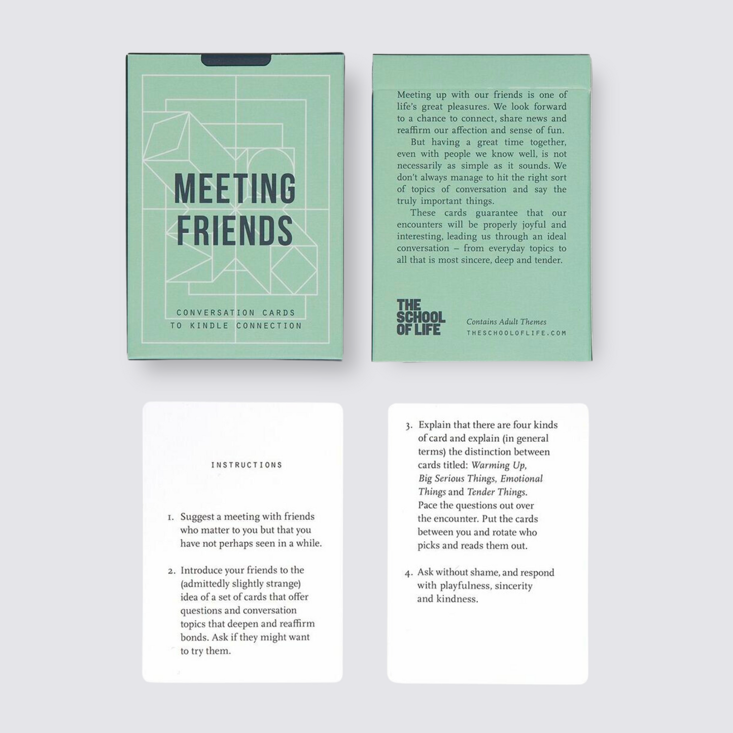 Meeting Friends Cards