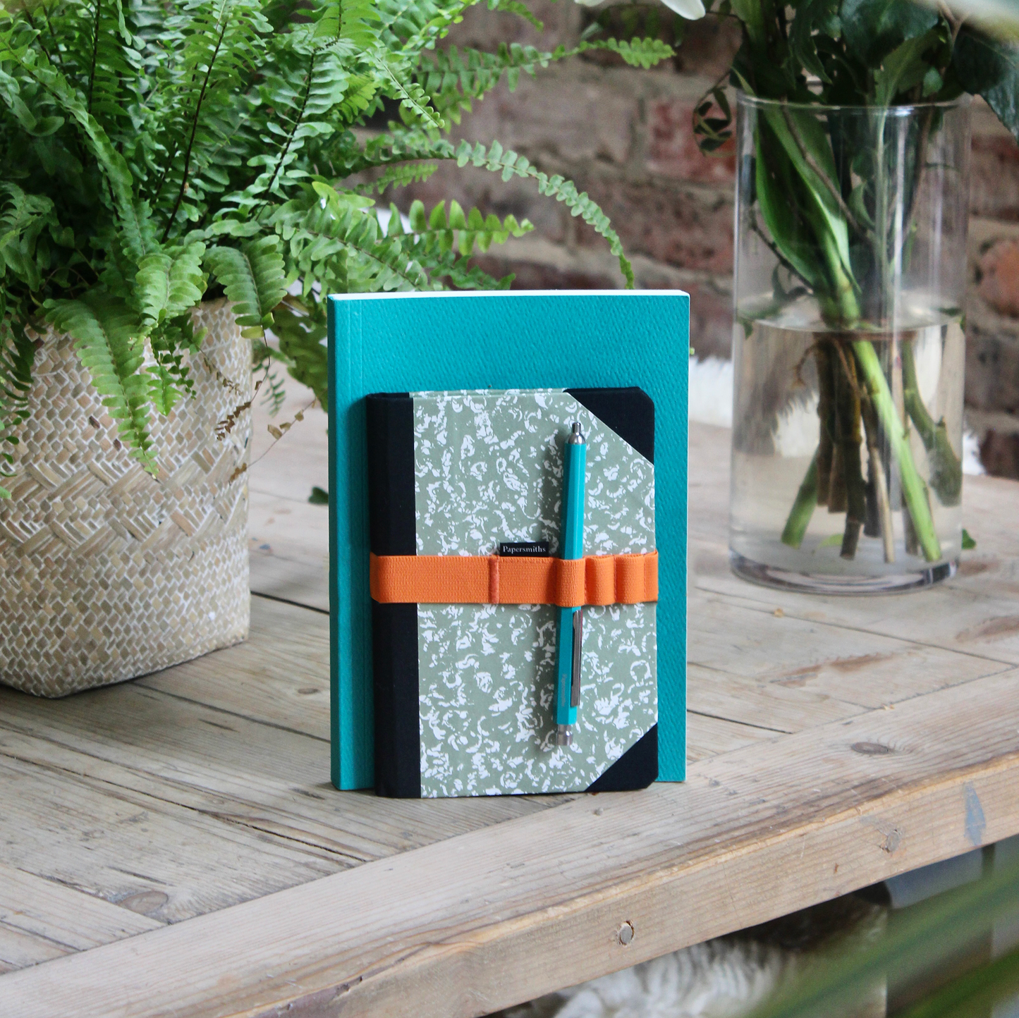 A6 Notebook Band - Mandarin orange