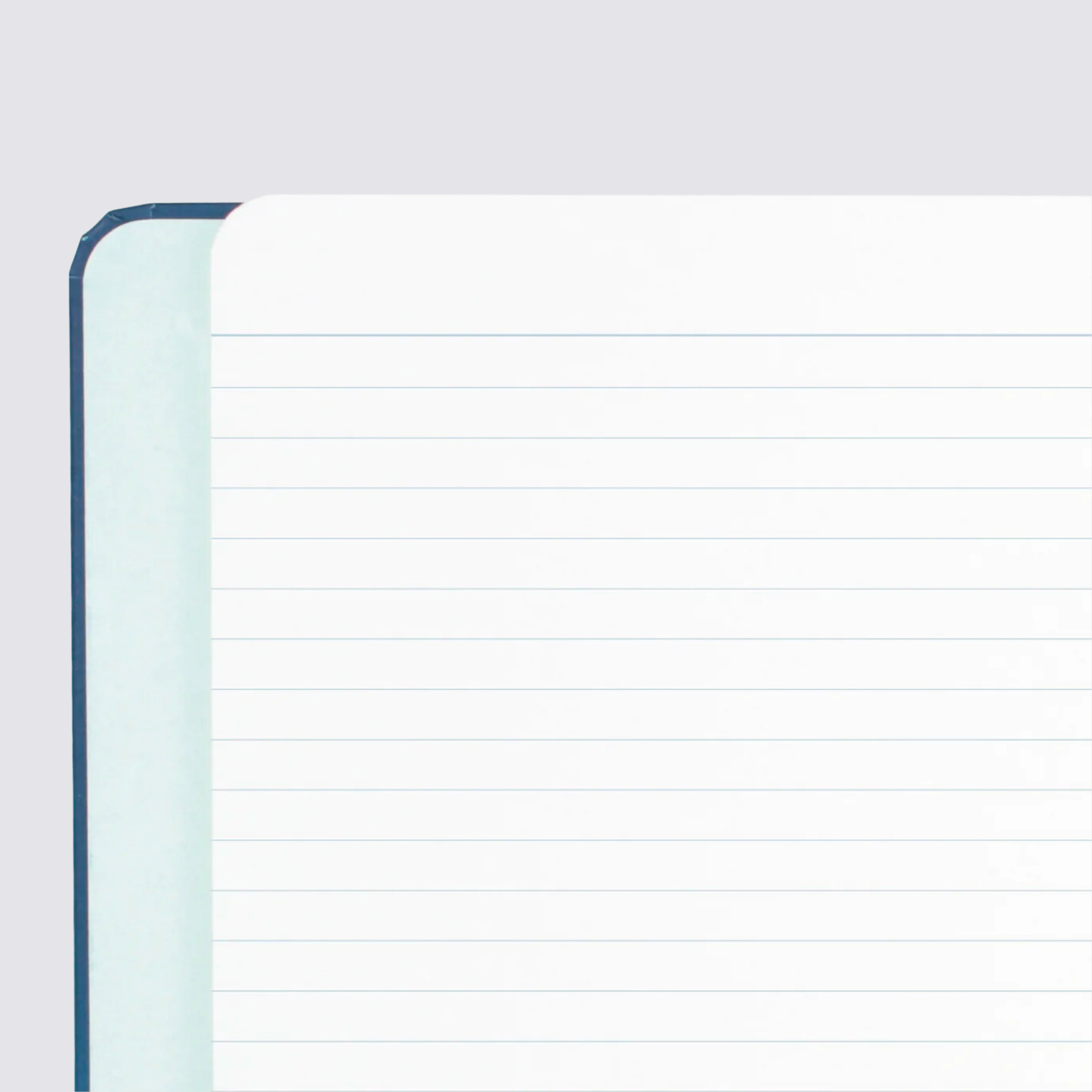 Ruled paper notebook refill