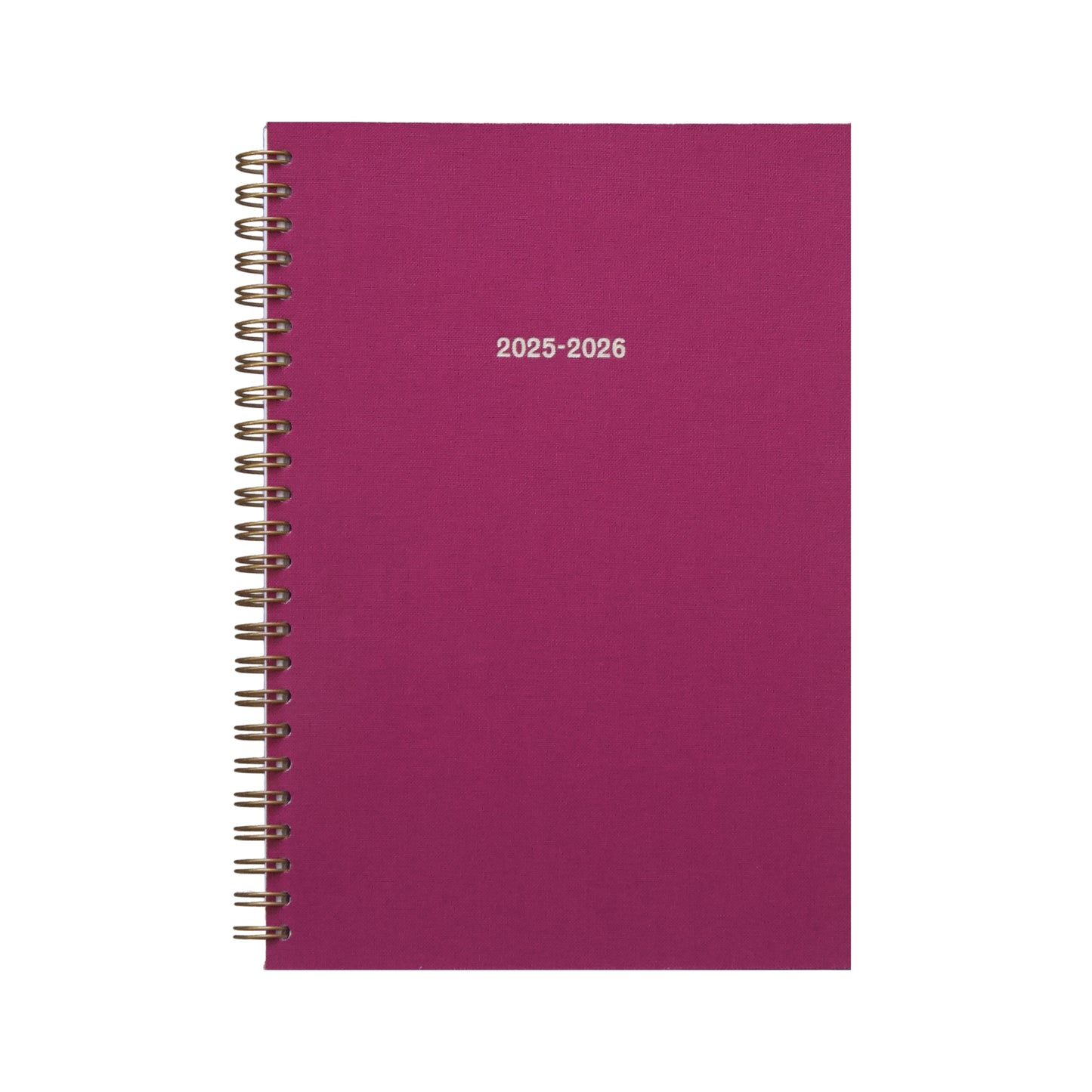 2025-2026 Academic Diary - Mulberry Red