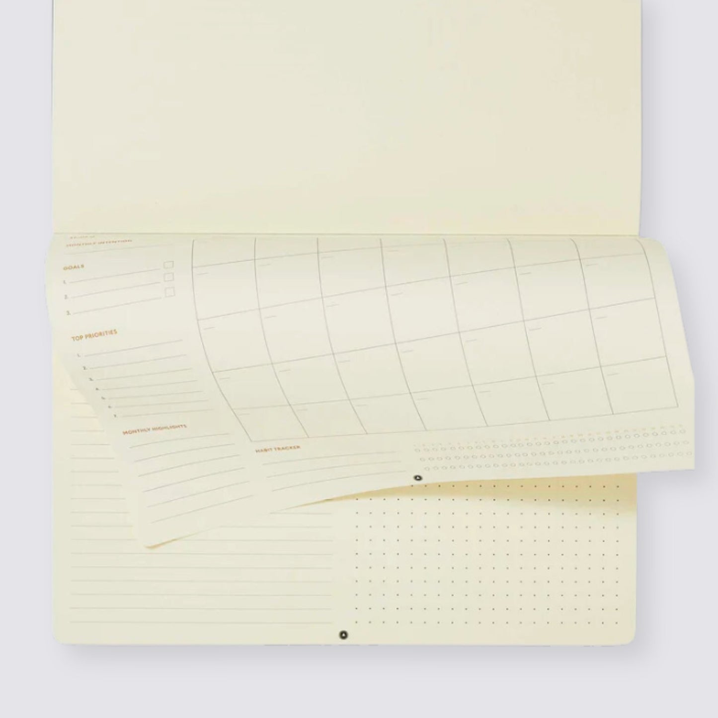 Productivity Planner Monthly Desk Pad Calendar