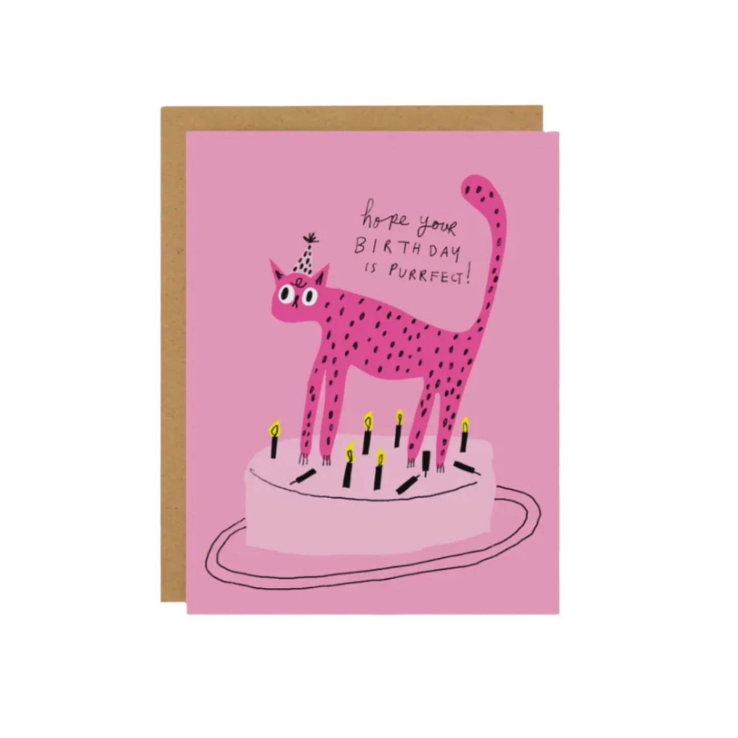 Purrfect Birthday Card