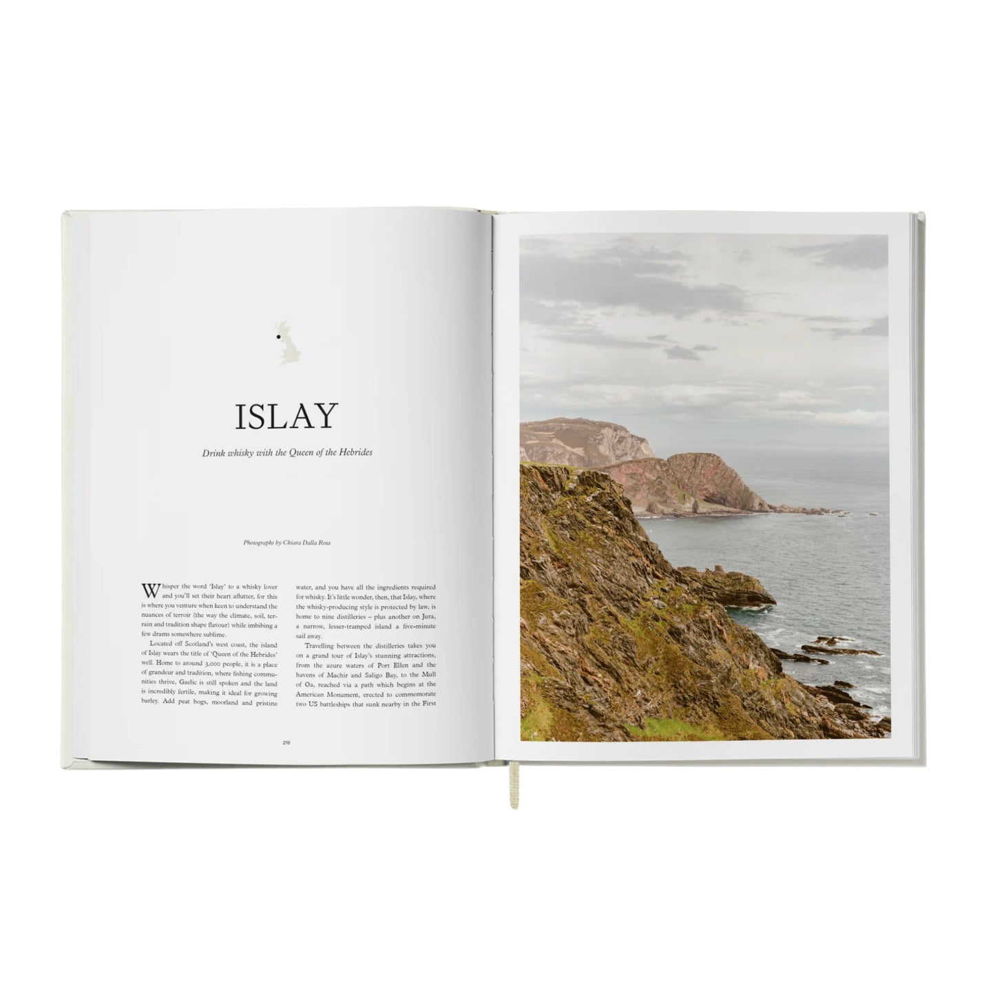Book of places to visit in britain featuring Islay