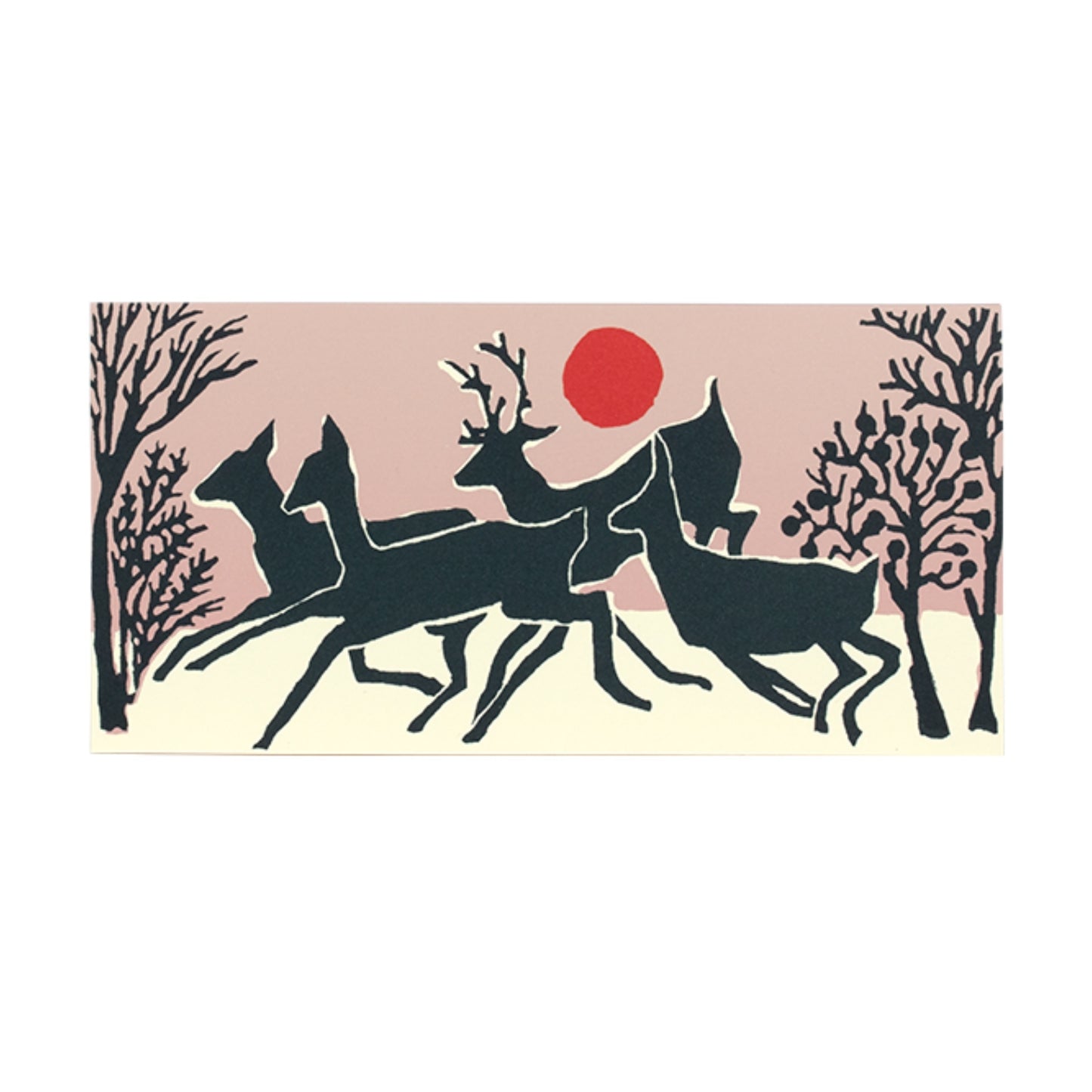 Christmas Running Of The Deer