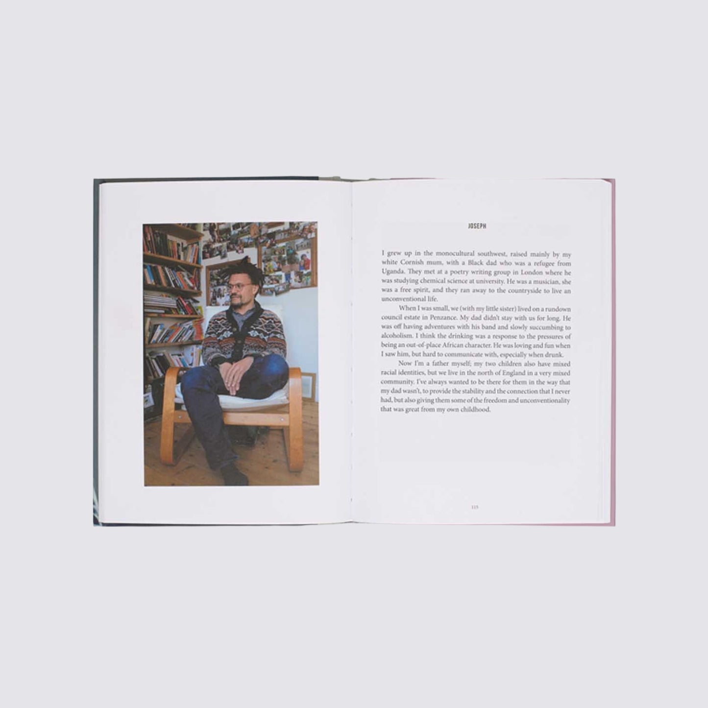 Interview Page and Photograph