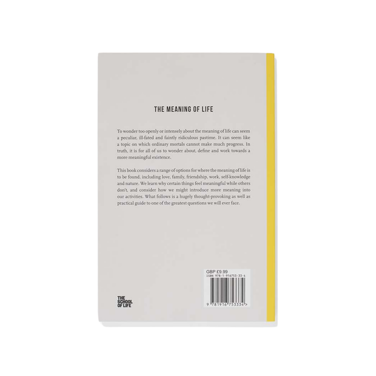 The Meaning of Life The School of Life