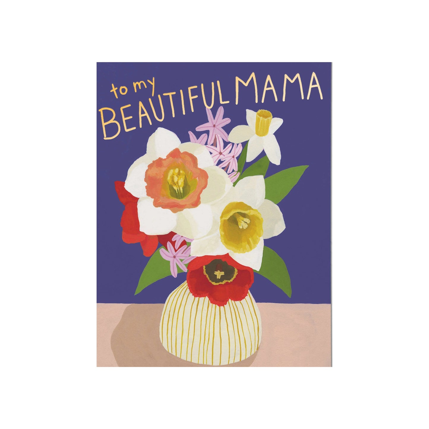 Beautiful Mama Greetings Card