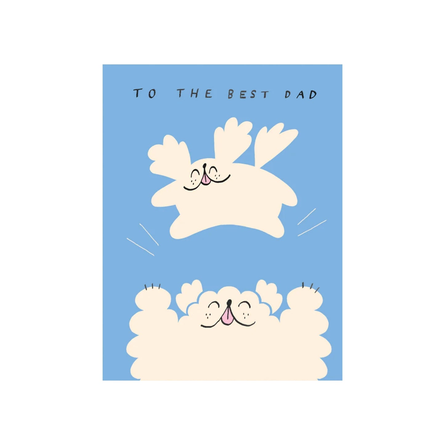 The best dad dog card