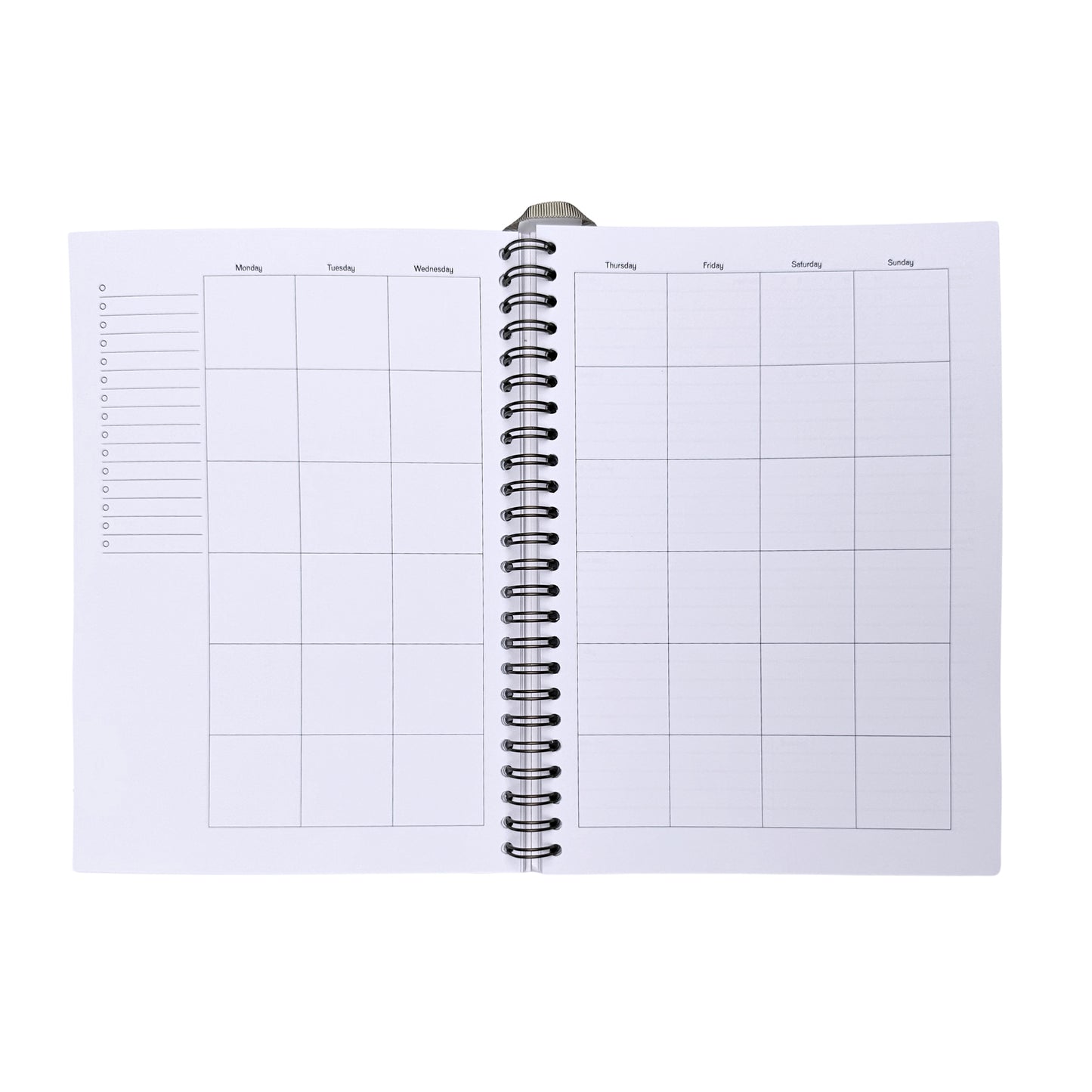 Undated Planner Papersmiths monthly overview