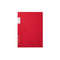 New Vintage Notebook Ruled - Red
