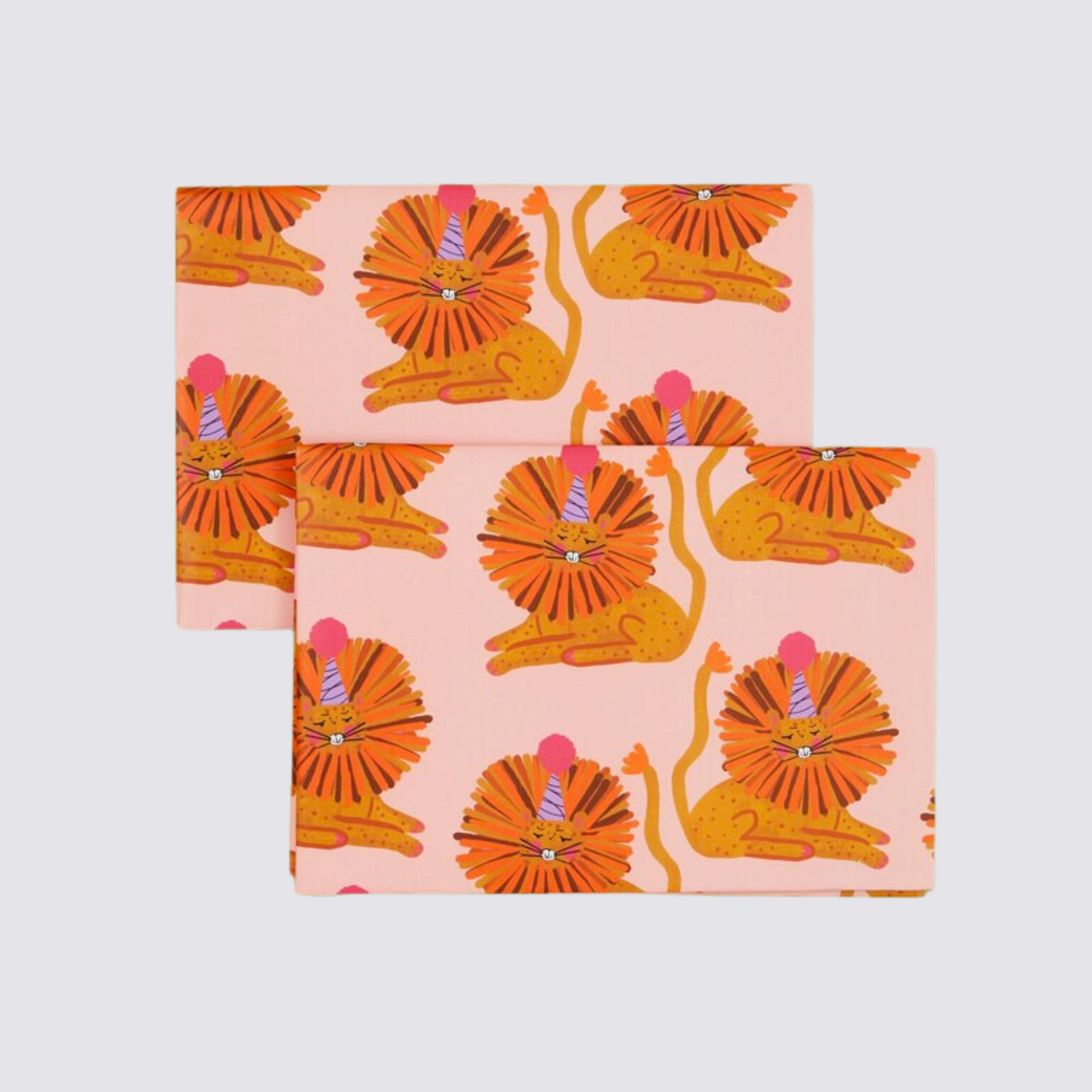 party lion gift wrap