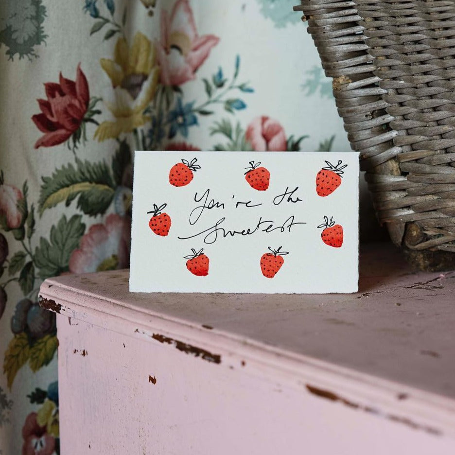 Strawberry card