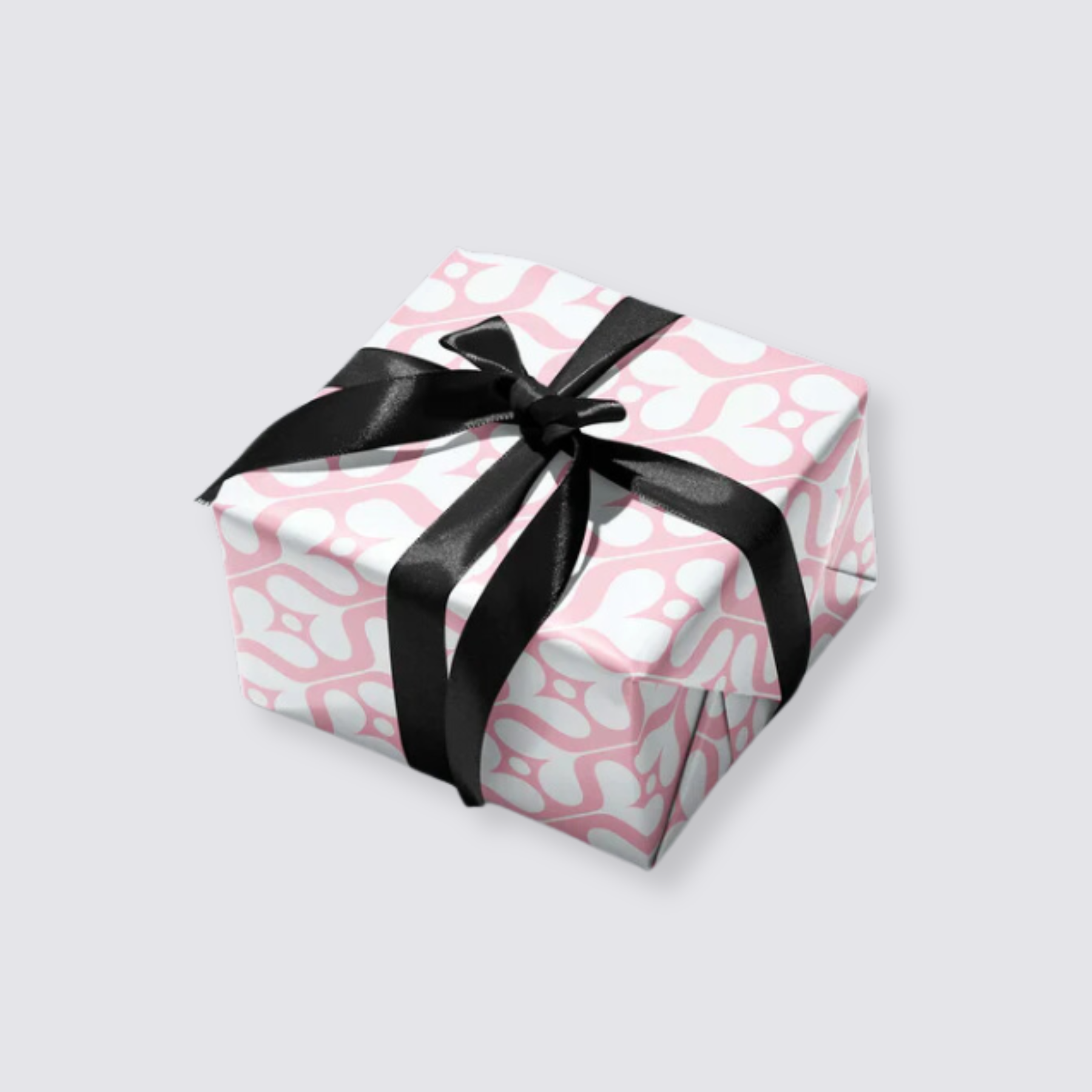 double sided gift wrap pink