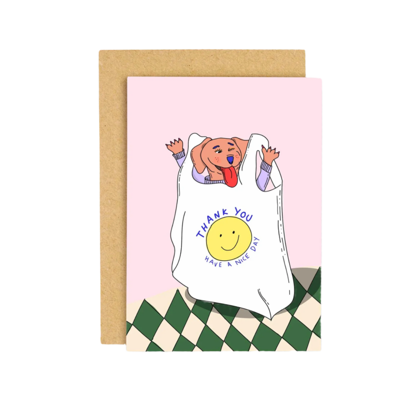 Have a nice day thank you card