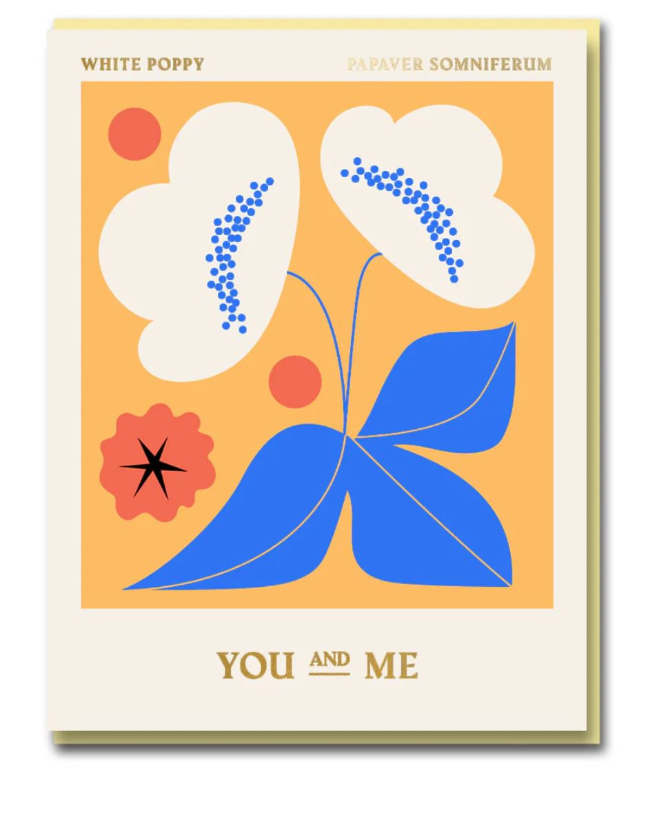 You and Me White Poppy