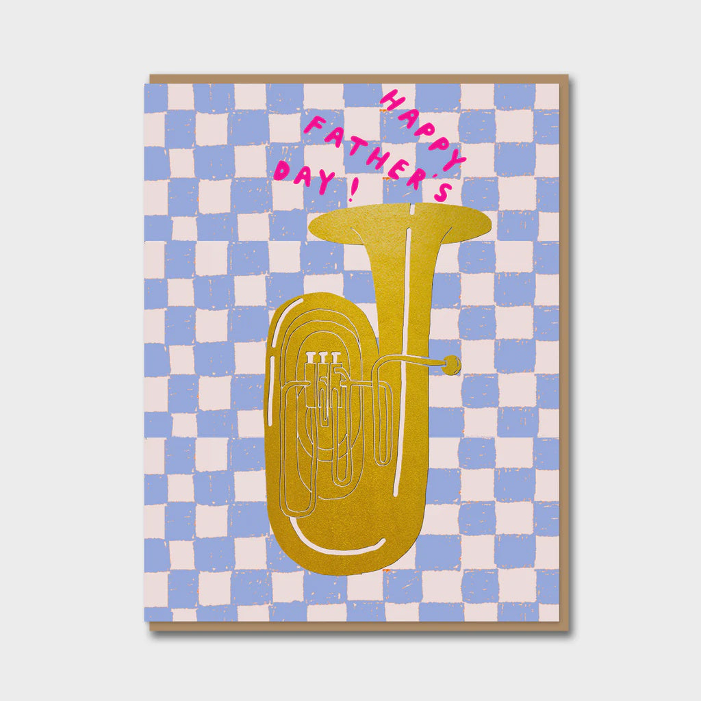 Tuba For Dad Card