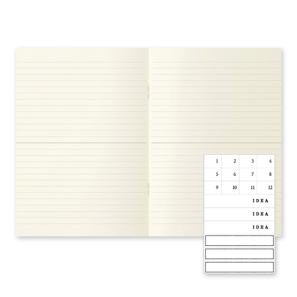 MD Notebook Light - A5 (3pcs)