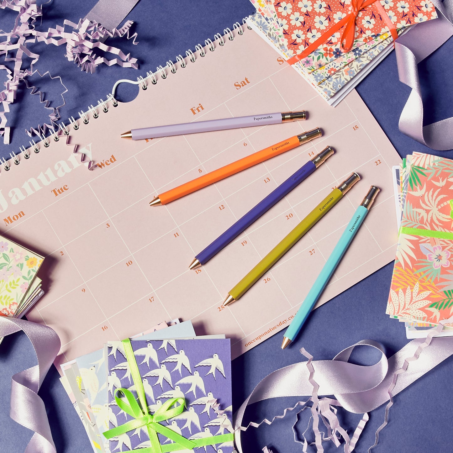 Birds In Colour Notecard Set