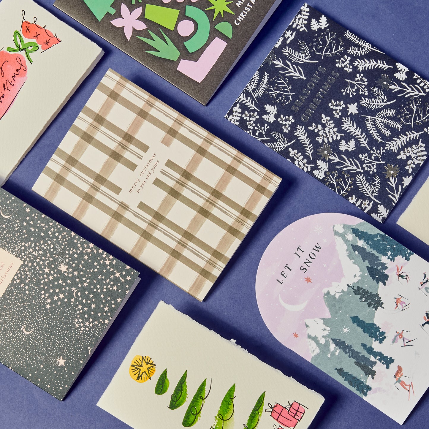 Winter Garden Season's Greetings - Set of 8