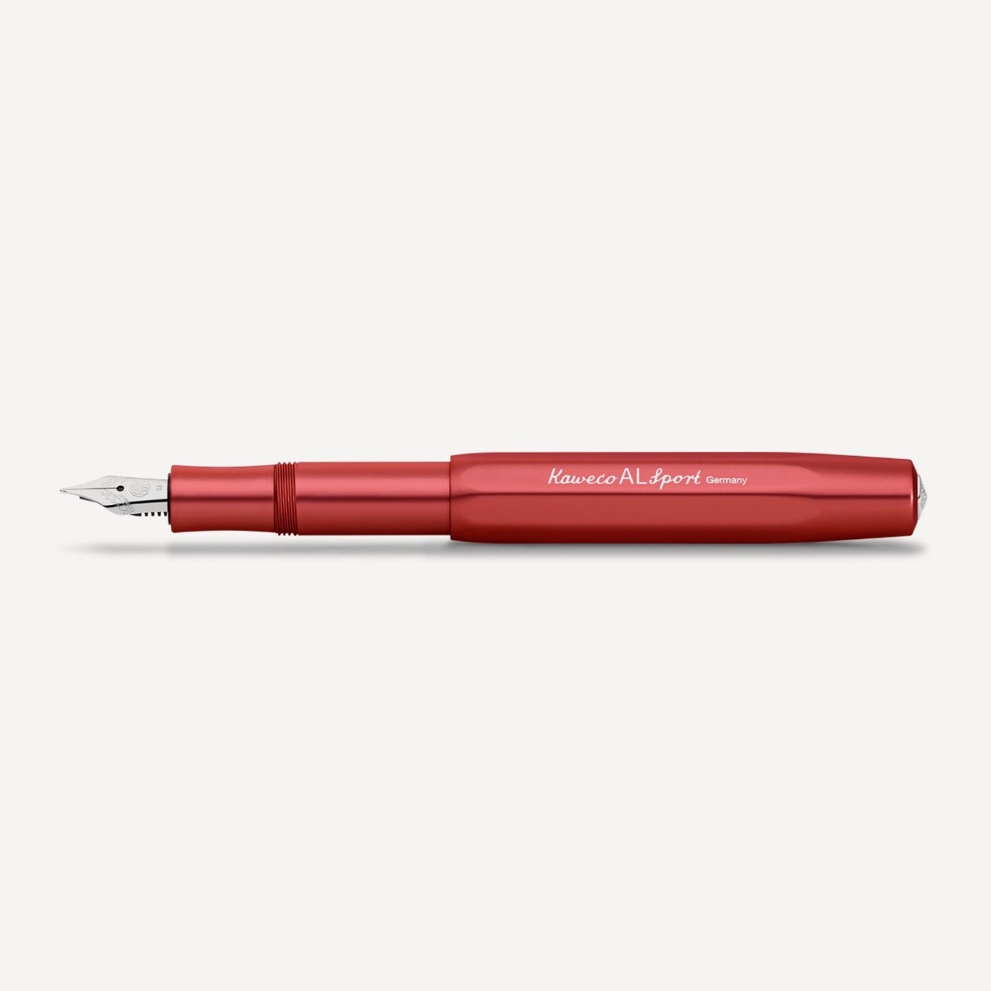 Aluminium Sport Fountain Pen - Deep Red