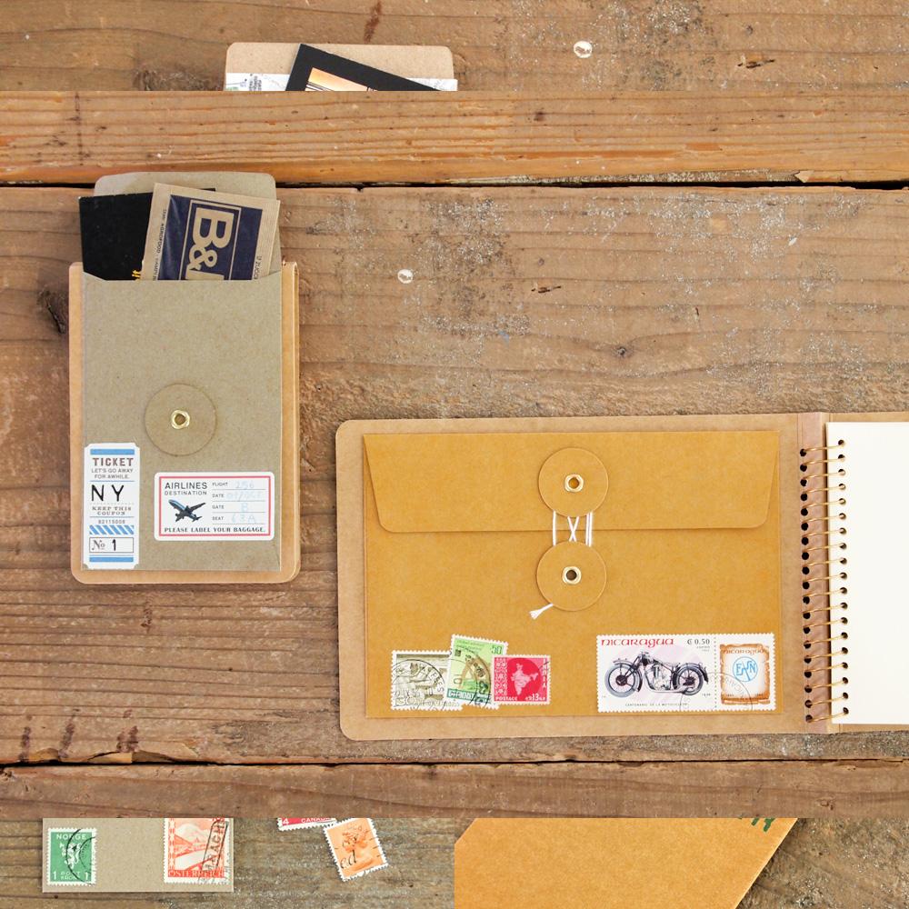 Kraft Envelope - Orange / Small