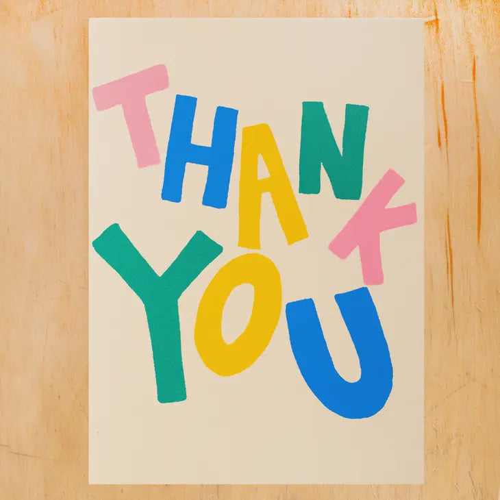 Thank you card